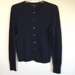 Banana republic merino wool cardigan size large.